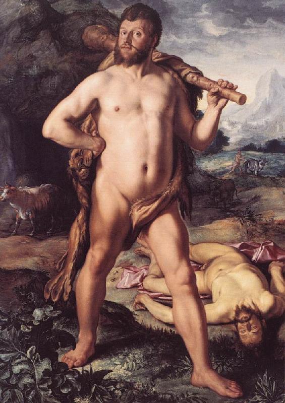 GOLTZIUS, Hendrick Hercules and Cacus dg France oil painting art